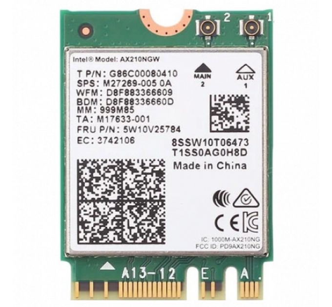 Сетевая карта Intel AX210NGW