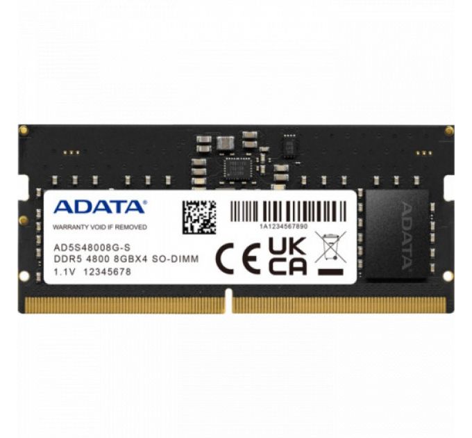 ОЗУ ADATA 8 ГБ AD5S48008G-S