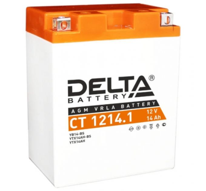 Сменные аккумуляторы АКБ для ИБП Delta Battery CT 1214.1 (12 В)