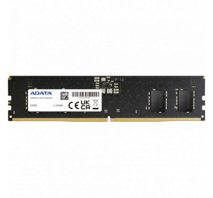 ОЗУ ADATA 8Gb AD5U48008G-S (DIMM, DDR5, 8 Гб, 4800 МГц)