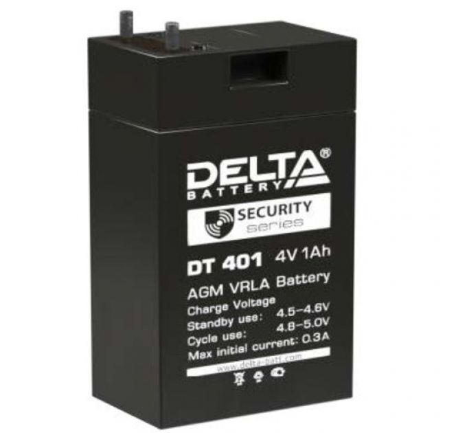 Сменные аккумуляторы АКБ для ИБП Delta Battery DT 401 (6 В)