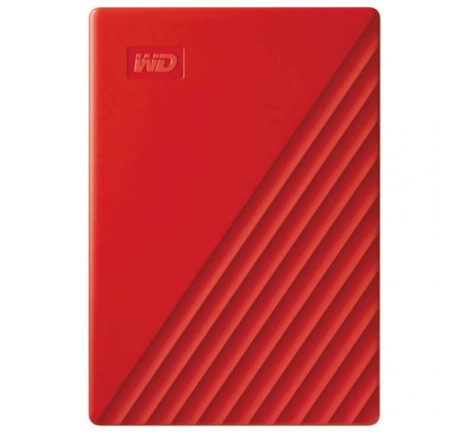 Внешний жесткий диск Western Digital My Passport Portable Red WDBPKJ0040BRD-WESN (4 ТБ)