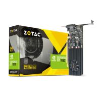 Видеокарта PCI-E Zotac GeForce GT 1030 Low Profile ZT-P10300A-10L 2GB GDDR5 64bit 16nm 1227/6008MHz DVI-D(HDCP)/HDMI RTL
