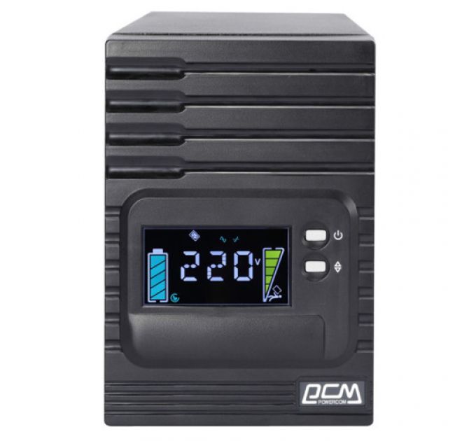 Источник бесперебойного питания Powercom Smart King Pro+ SPT-1000-II LCD (1000 ВА, 800)