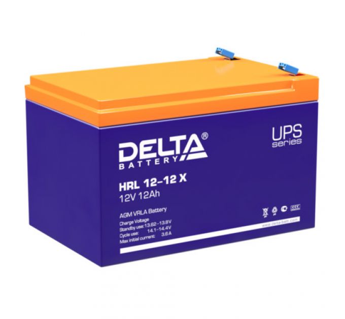 Сменные аккумуляторы АКБ для ИБП Delta Battery HRL 12-12 X (12 В)