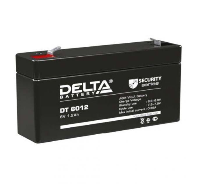 Сменные аккумуляторы АКБ для ИБП Delta Battery DT 6012 (6 В)