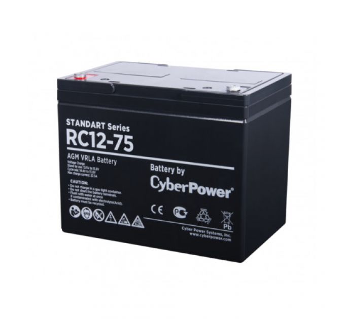 Сменные аккумуляторы АКБ для ИБП CyberPower Standart series RC 12-75 (12 В)