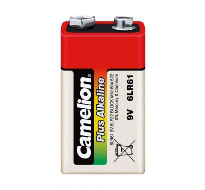Батарейка CAMELION Plus Alkaline 6LR61-BP1