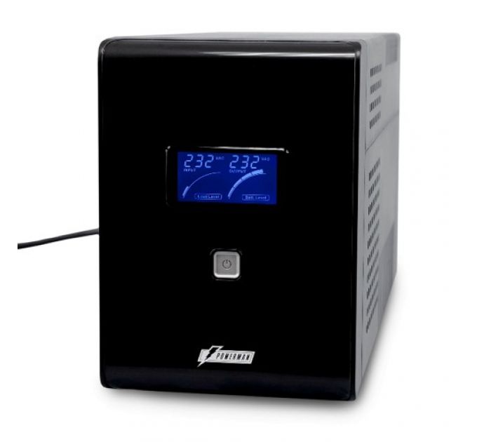 Источник бесперебойного питания Powerman Smart Sine 2000VA/1400W SMARTSINE2000 (2000 ВА, 1400)