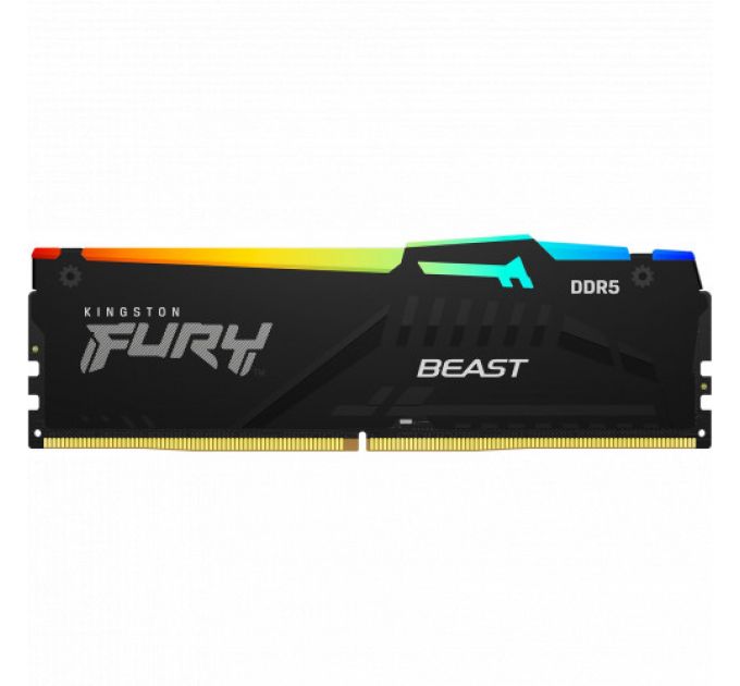 ОЗУ Kingston Fury Beast RGB KF556C40BBA-8 (DIMM, DDR5, 8 Гб, 5600 МГц)