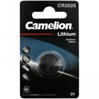 Батарейка CAMELION CR2025-BP1 lithium 3V 1pc pack