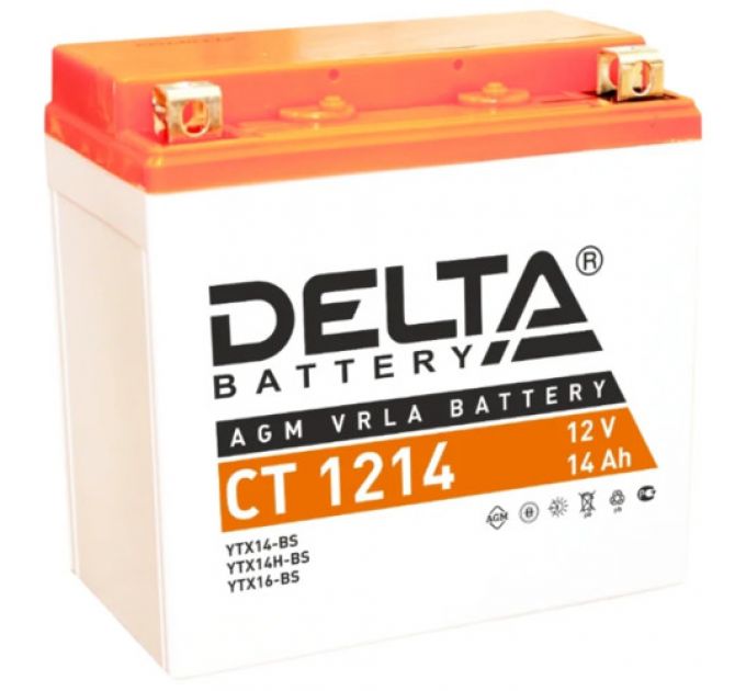 Сменные аккумуляторы АКБ для ИБП Delta Battery CT 1214 (12 В)