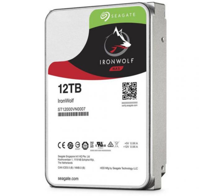 Внутренний жесткий диск Seagate Ironwolf ST12000VN0007 (HDD (классические), 12 ТБ, 3.5 дюйма, SATA)