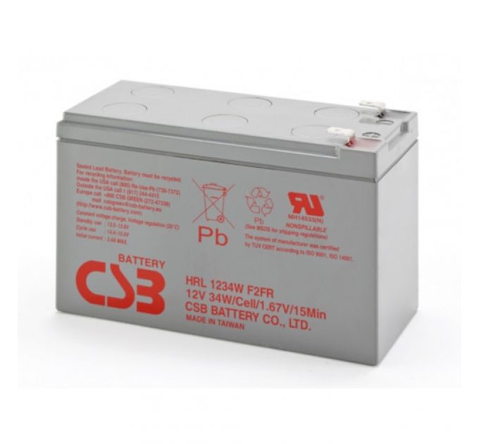 Сменные аккумуляторы АКБ для ИБП CSB Аккумулятор CSB HRL1234W (12 В)