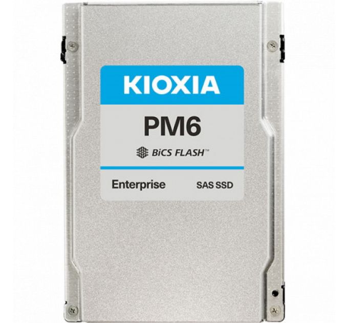 Внутренний жесткий диск KIOXIA Enterprise SSD KPM61RUG7T68 (SSD (твердотельные), 7.6 ТБ, 2.5 дюйма, SAS)