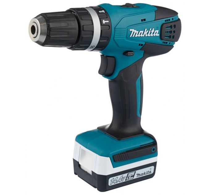 Аккумуляторная ударная дрель-шуруповерт Makita HP347DWE