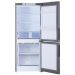 Холодильник с морозильником Бирюса W6041 серый