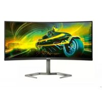 Монитор Philips LCD 34'' [21:9] 3440x1440(UWQHD) VA, Curved, nonGLARE, Нет, 165 Гц, 300cd/m2, H178°/V178°, 3000:1, 16,7 миллионов цветов, 4ms, 2xHDMI, 2xDP, USB-Hub, Height adj, Swivel, Speakers, 2Y, Black