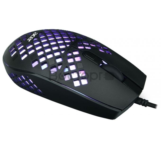 Мышь Acer OMW134 черный оптическая (3200dpi) USB (6but)