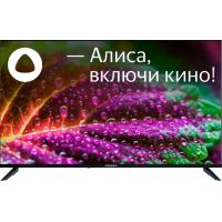 Телевизор LED Starwind 50" SW-LED50UG403 Яндекс.ТВ Frameless черный 4K Ultra HD 60Hz DVB-T DVB-T2 DVB-C DVB-S DVB-S2 USB WiFi Smart TV