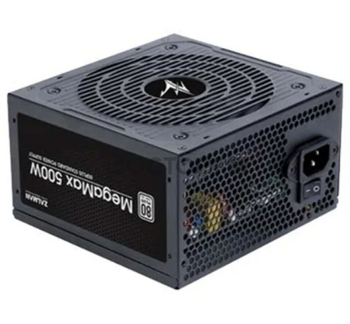 Блок питания ATX Zalman ZM500-TXII 500W, ATX12V v2.31, APFC, 12cm Fan, 80+ 230V EU, Retail