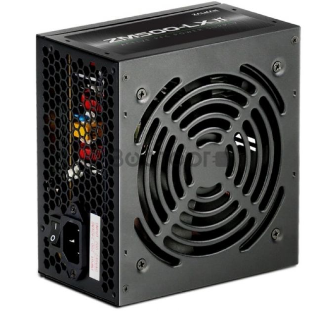 Блок питания ATX Zalman ZM500-LXII 500W, APFC, fan 120mm, Retail