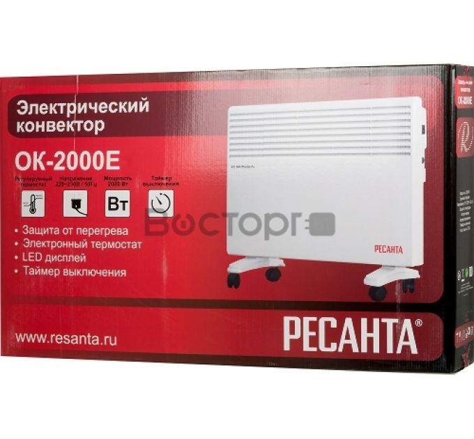 Конвектор ОК-2000Е (LED) Ресанта