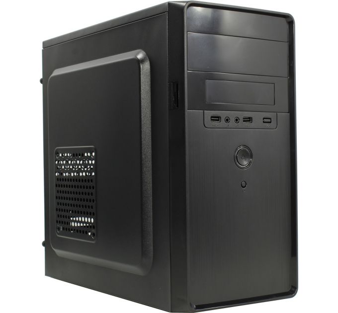 Корпус для компьютера ExeGate BA-309-450W-8 БП AA450, Black