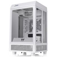 Корпус mini-ITX Thermaltake The Tower 100 CA-1R3-00S6WN-00 белый, без БП, панель из закаленного стекла, USB Type-C, 2*USB 3.0, audio