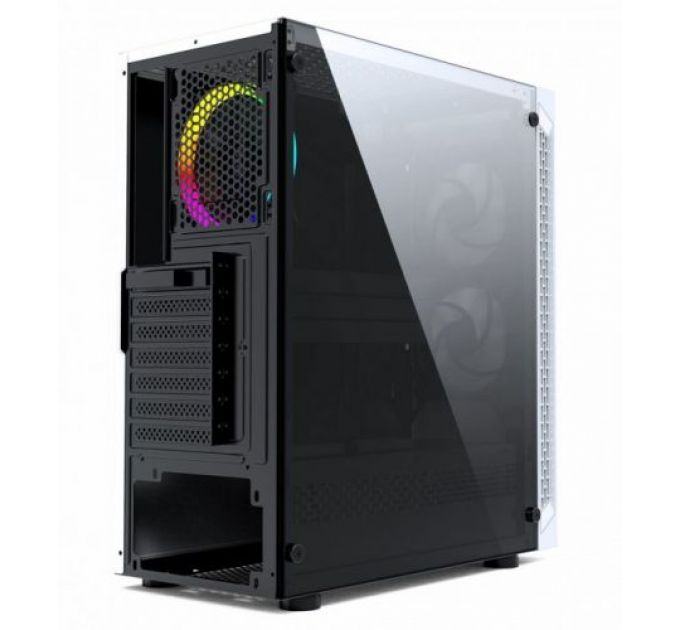 Корпус ATX Powercase Mistral Z4 Mesh LED CMIZB-L4 чёрный, без БП, с окном, USB 3.0, 2*USB 2.0, audio