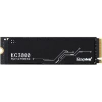 Накопитель SSD M.2 2280 Kingston SKC3000D/2048G KC3000 2TB PCI-E 4.0 x4 NVMe 3D TLC 7000/7000MB/s IOPS 1000K/1000K MTBF 2M 1,6 PBW graphen heatsink