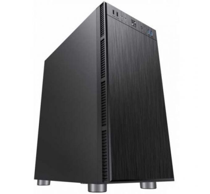 Корпус ATX ACCORD 3407 черный, без БП, 8x120mm, 2xUSB2.0, 1xUSB3.0, audio, bott PSU