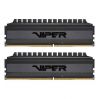 Модуль памяти DDR4 8GB (2*4GB) Patriot PVB48G320C6K Viper 4 Blackout PC4-25600 3200MHz CL16 288-pin XMP радиатор 1.35V RTL