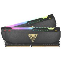 Модуль памяти DDR4 16GB (2*8GB) Patriot PVSR416G360C0K Viper Steel RGB, PC28800 3600MHz CL20