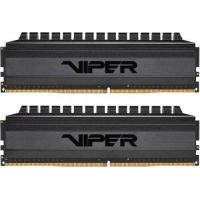 Модуль памяти DDR4 16GB (2*8GB) Patriot PVB416G320C6K Viper 4 Blackout PC4-25600 3200Mhz CL16 радиатор 1.35V retail