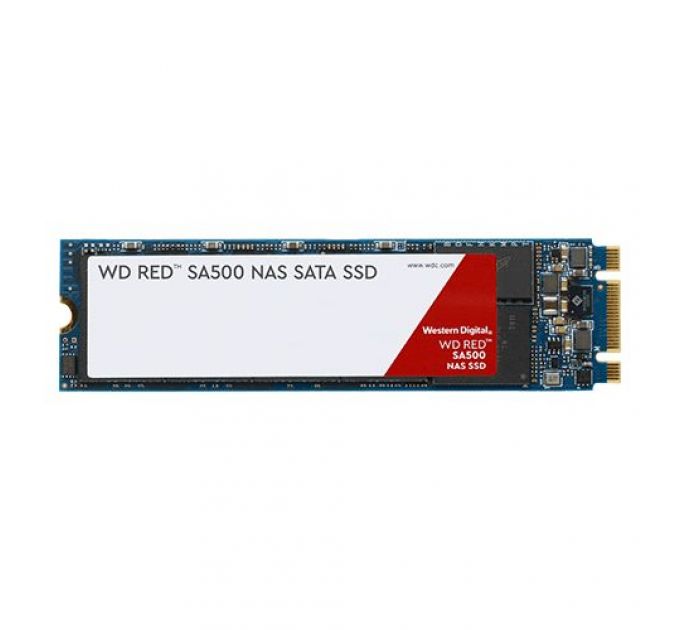 Накопитель SSD M.2 2280 Western Digital WDS200T1R0B Red SA500 2TB SATA 6Gb/s TLC 560/530MB/s IOPS 95K/85K MTTF 2M