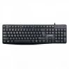 Клавиатура Gembird KB-8410 черная, шоколадный тип клавиш, 104 кл., кабель 1,5м