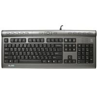 Клавиатура A4Tech KLS-7MUU серебристая/черная, USB