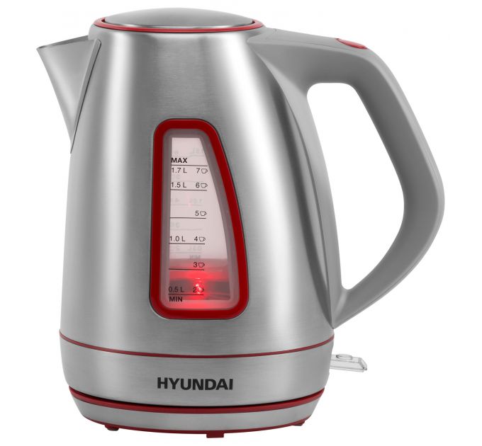 Чайник электрический HYUNDAI HYK-S3601 1.7 л Silver