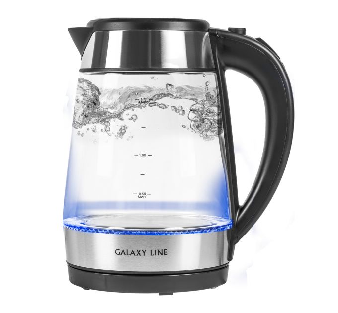 Чайник электрический Galaxy GL0558 1.7 л Gray
