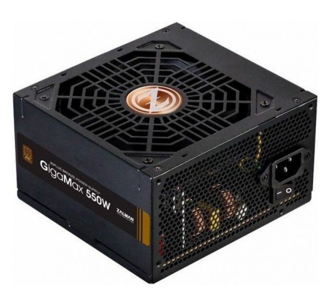 Блок питания ATX Zalman ZM550-GVII 550W, EPS, APFC, fan 120mm, 80+ Bronze, Retail