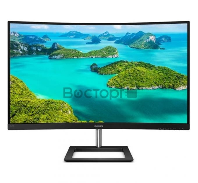 МОНИТОР 31.5" PHILIPS 325E1C/00 Black (VA, изогнутый, 2560x1440, 4 ms, 178°/178°, 250 cd/m, Mega DCR, +HDMI 1.4, +Displa