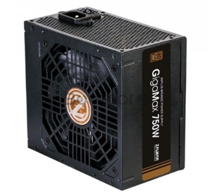 Блок питания ATX Zalman ZM750-GVII 750W, EPS, APFC, fan 120mm, 80+ Bronze, Retail