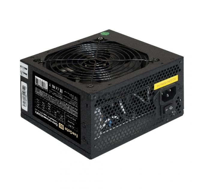 Блок питания 800W ExeGate 800NPX (ATX, 12cm fan, 24pin, 2x(4+4)pin, PCI-E, 3xSATA, 2xIDE, black)