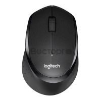 Мышь беспроводная Logitech B330 Silent Plus Black (черная, оптическая, 1000dpi, 2.4 GHz/USB-ресивер, бесшумная, под правую руку) (арт. 910-005554, M/N: M-R0051 / C-U0010)