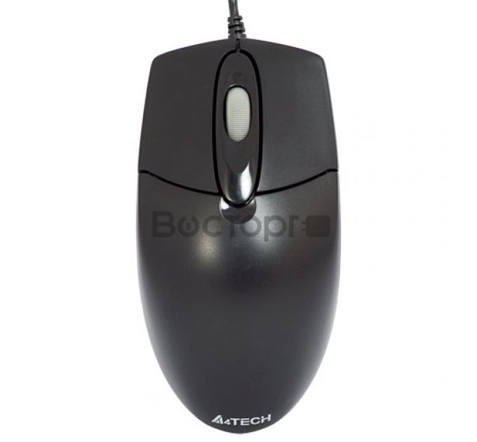 Мышь A4Tech OP-720 (черный) USB, пров. опт. мышь, 2кн, 1кл-кн