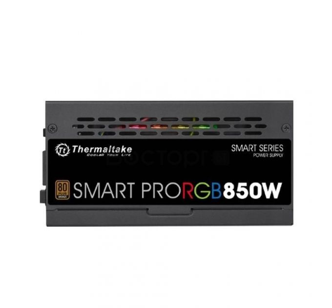 Блок питания ATX Thermaltake Smart Pro RGB 850W PS-SPR-0850FPCBEU-R Полностью модульный, 80Plus Bronze, RTL