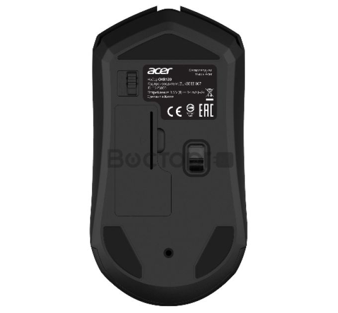 Клавиатура + мышь Acer OKR120 клав:черный мышь:черный USB беспроводная Multimedia