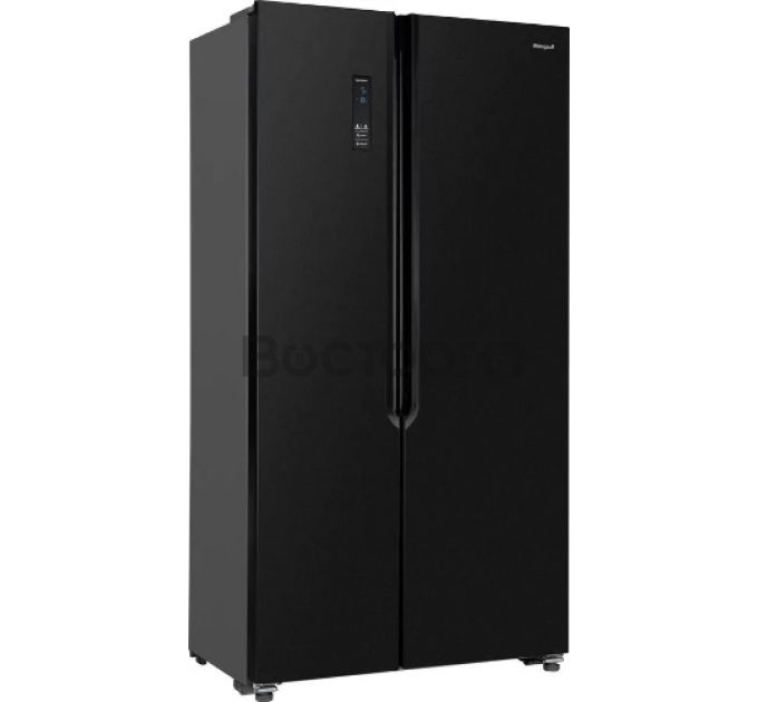 Холодильник Weissgauff WSBS 509 NFBX Inverter черный (двухкамерный)