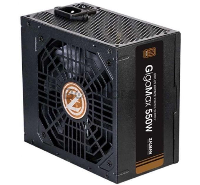 Блок питания ATX Zalman ZM550-GVII 550W, EPS, APFC, fan 120mm, 80+ Bronze, Retail